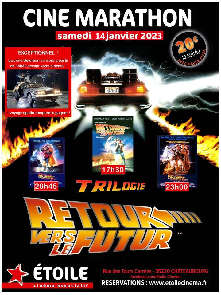Cinémarathon - Retour vers le futur 1-2-3