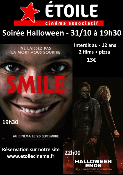 Soirée Halloween 2022 - Interdit au moins de 12 ans -